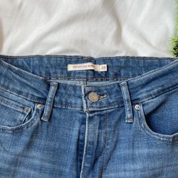 Size 28 High Rise Skinny Levi’s Jeans