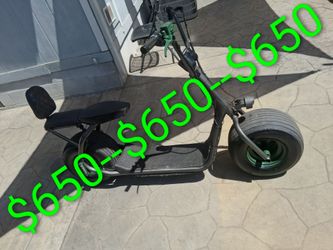 67.7 volt Fat Tire Scooter