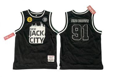 Headgear Classics Nino Brown New Jack City Jersey #91