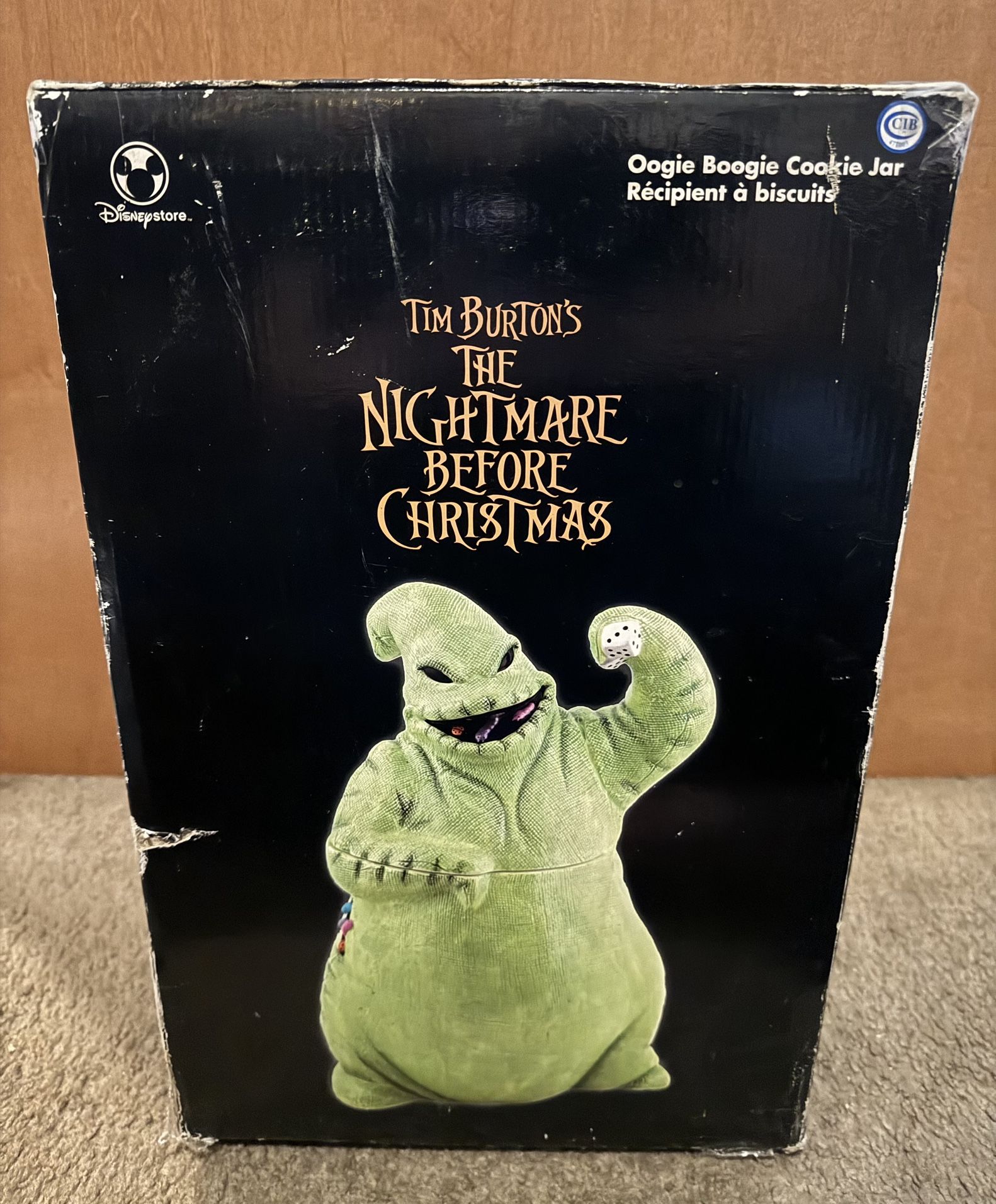 Nightmare Before Christmas Oogie Boogie Dice Cookie Jar