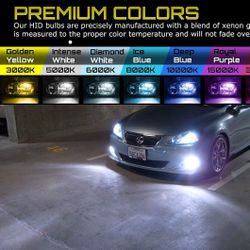 Hid Lights Kit - Led Headlight Replacement Bulbs - Xenon Bulb Ballast - Hyundai Sonata Genesis Coupe Infiniti G35 Fog Low D1s d2s D2r D4s Elantra H11 