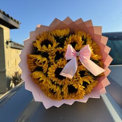 Sunflower Bouquet/Ramo🌻💐💗