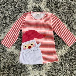 Christmas tunic top / dress (Toddler girls 18-24 months)
