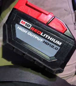 Lightly used Milwaukee HD12.0