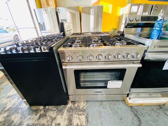 36” gas range