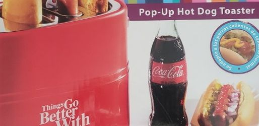 COKE nostalgic Hot Dog Toaster