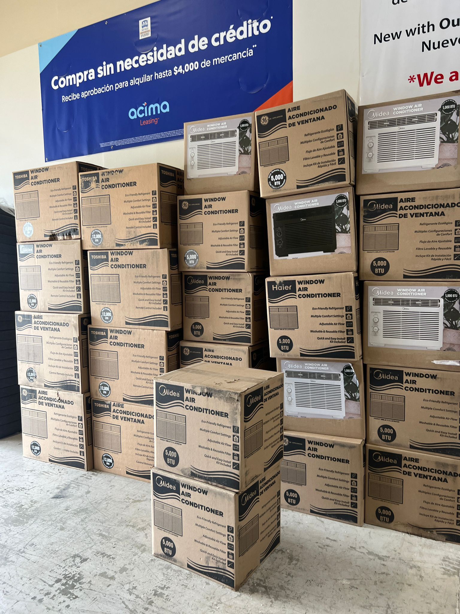 CLEARANCE 💯 WINDOW AC STARTING FROM $145 AND UP 💯
