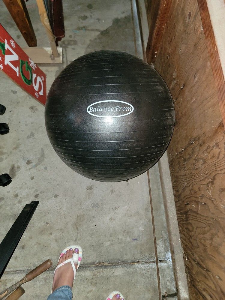 Balance Form Exercise Ball