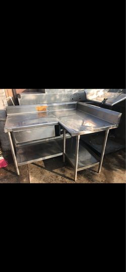 Work table with one drawer