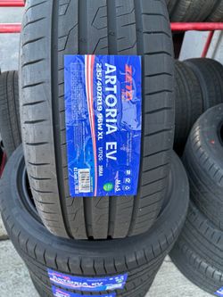 235-40-19 Zeta Artoria EV(Electric Cars) New Tire Set $460 Free Installation