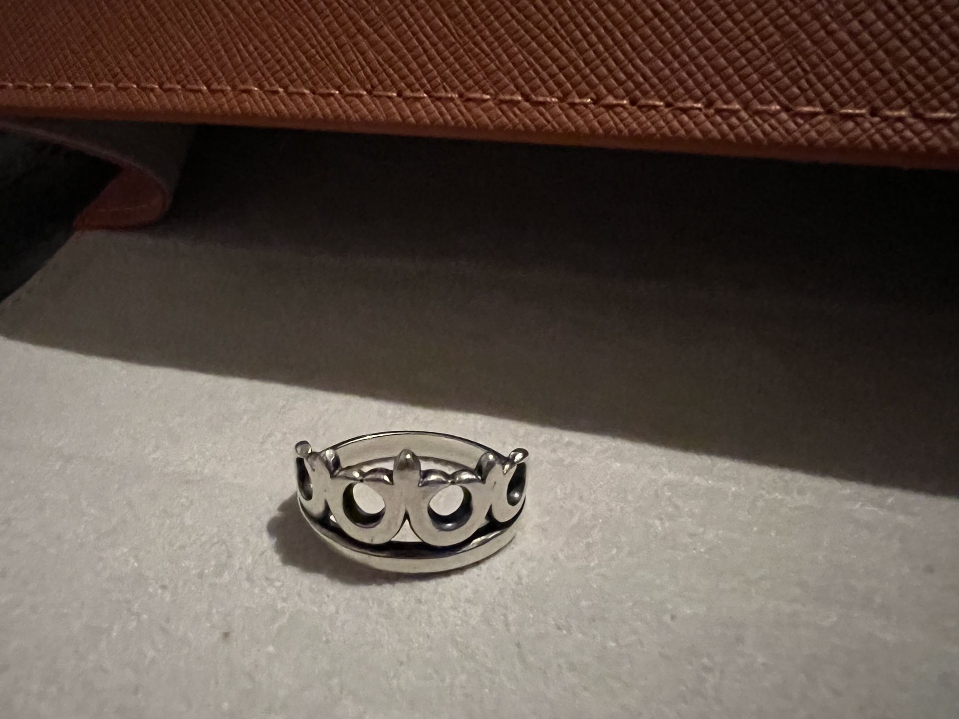 James Avery Tiara Crown Ring Size 7.5