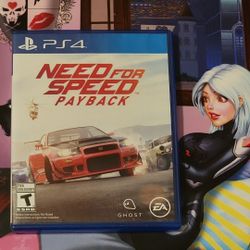 Need For Speed Payback- (Sony PlayStation 4)🌋🐊🌋