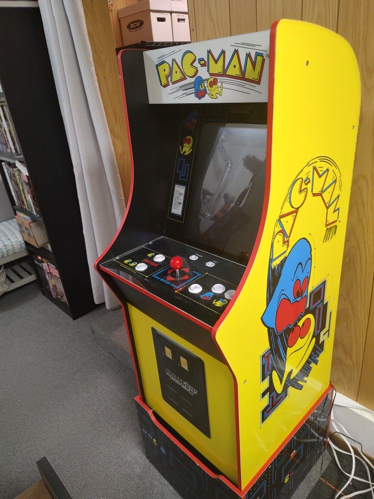 Stand Up Pac-Man Arcade Console