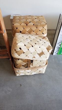 WOODEN BASKETS