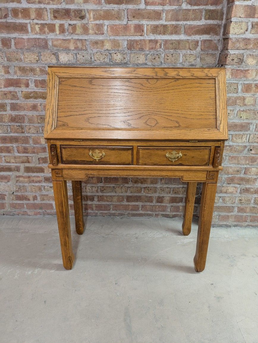 Oak Secretary Desk