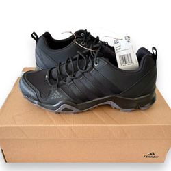 Adidas Terrex Men’s Hiking Shoes, Black, Size 10.5