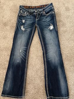 Rock Revival Distressed Bootcut Jeans Size 29/ All is negotiable