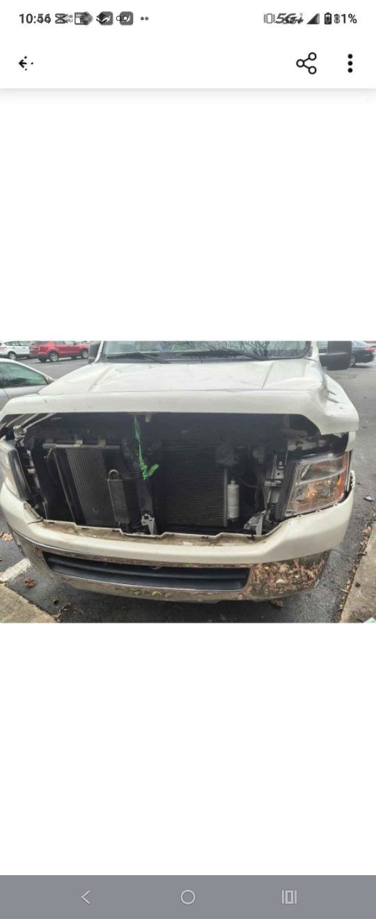 2019 NV3500 Salvage RUNS GREAT