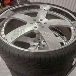 26 Inch Forgiato Rims 