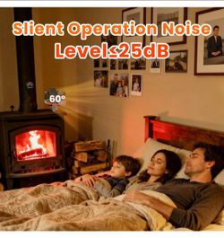 Miaton wood burning stove fan