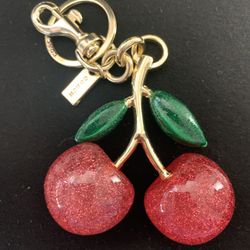 Coach Cherry Bag Charm