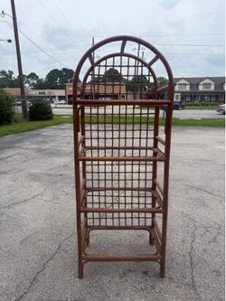 Bamboo etagere