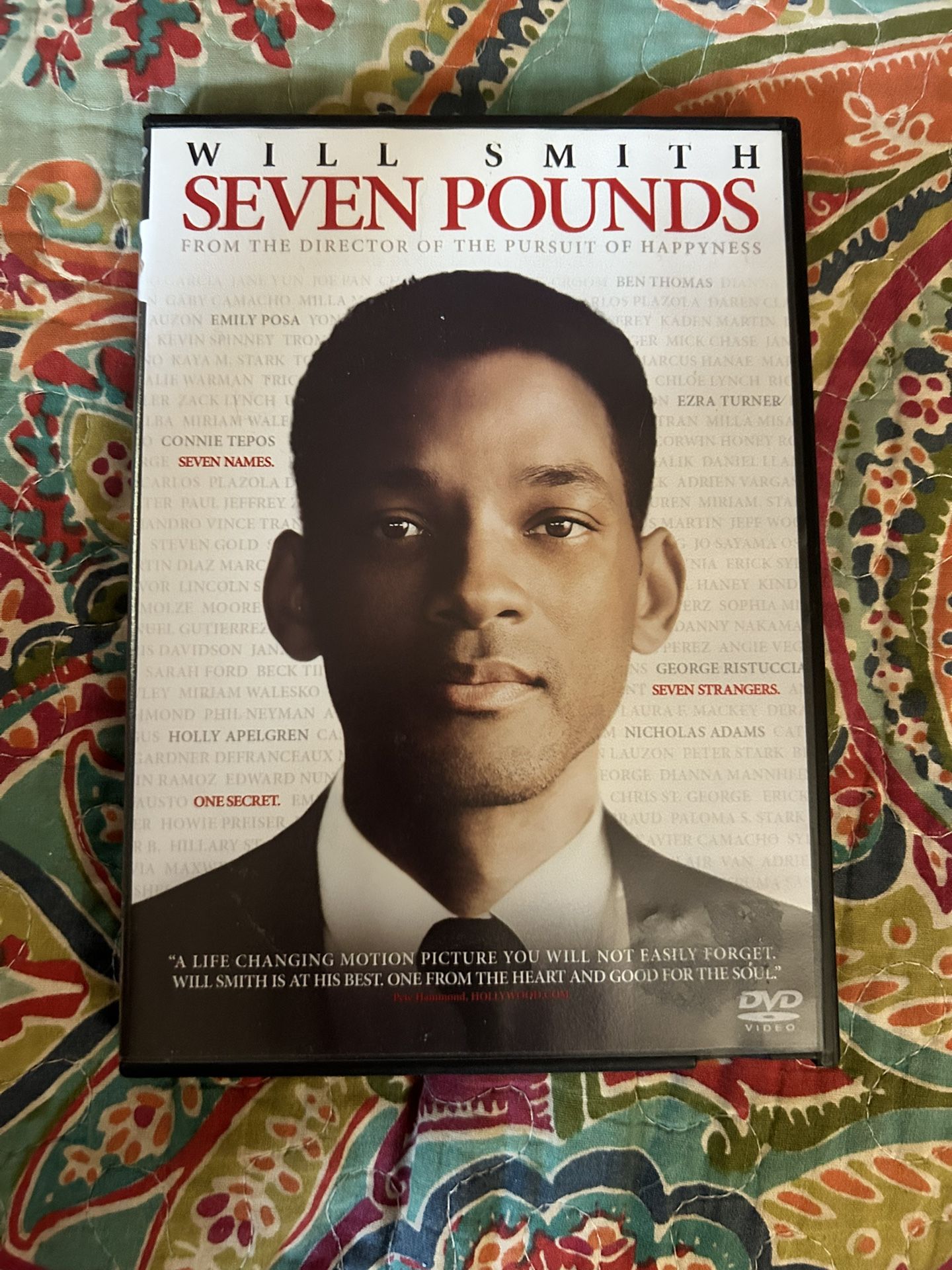 Seven Pounds Dvd Will Smith