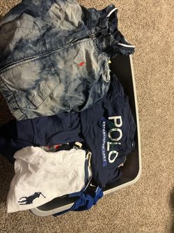 Bucket Of 2t And 3t Boy Clothes 