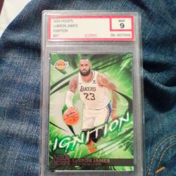 3 Lebron James 2024 Graded Slabs