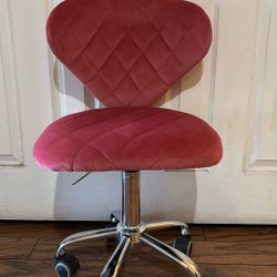 Pink Vanity Chair