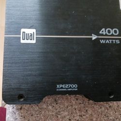 Dual 400 Watts XPE2700 Car Amp 