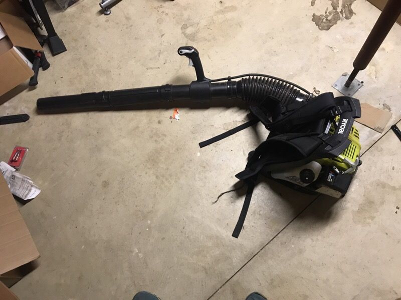Ryobi backpack blower