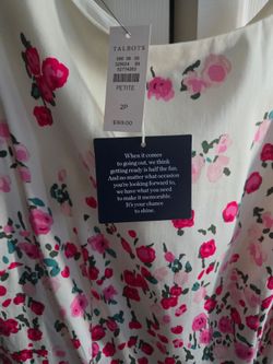 Beautiful Brand New Unworn Talbots Dress