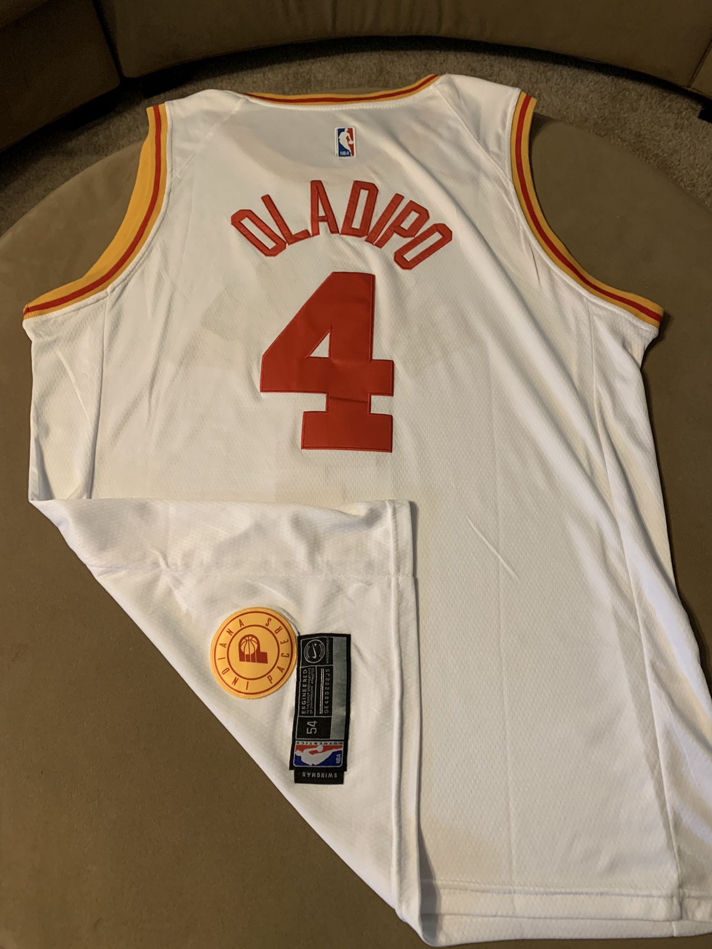 Authentic Nike NBA Indiana Pacers Victor Oladipo Basketball Jersey
