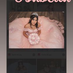 Quince Dress (pink) Sorry Blue One Is Sold 