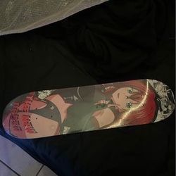 Anime board high school dxd Rias Gremory ONE OF A KIND LIMITED EDITION skateboard
