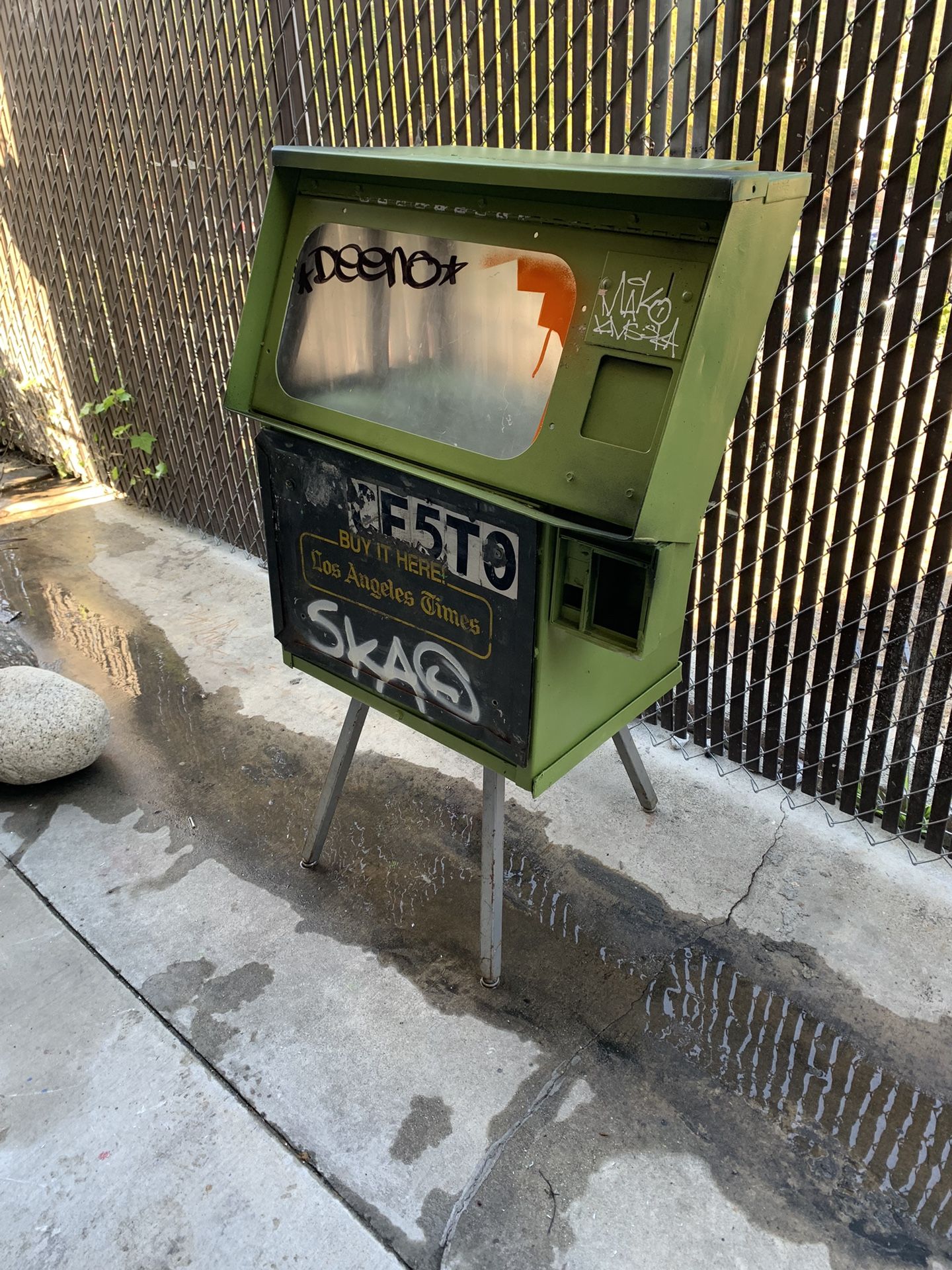 Vintage Newspaper Box