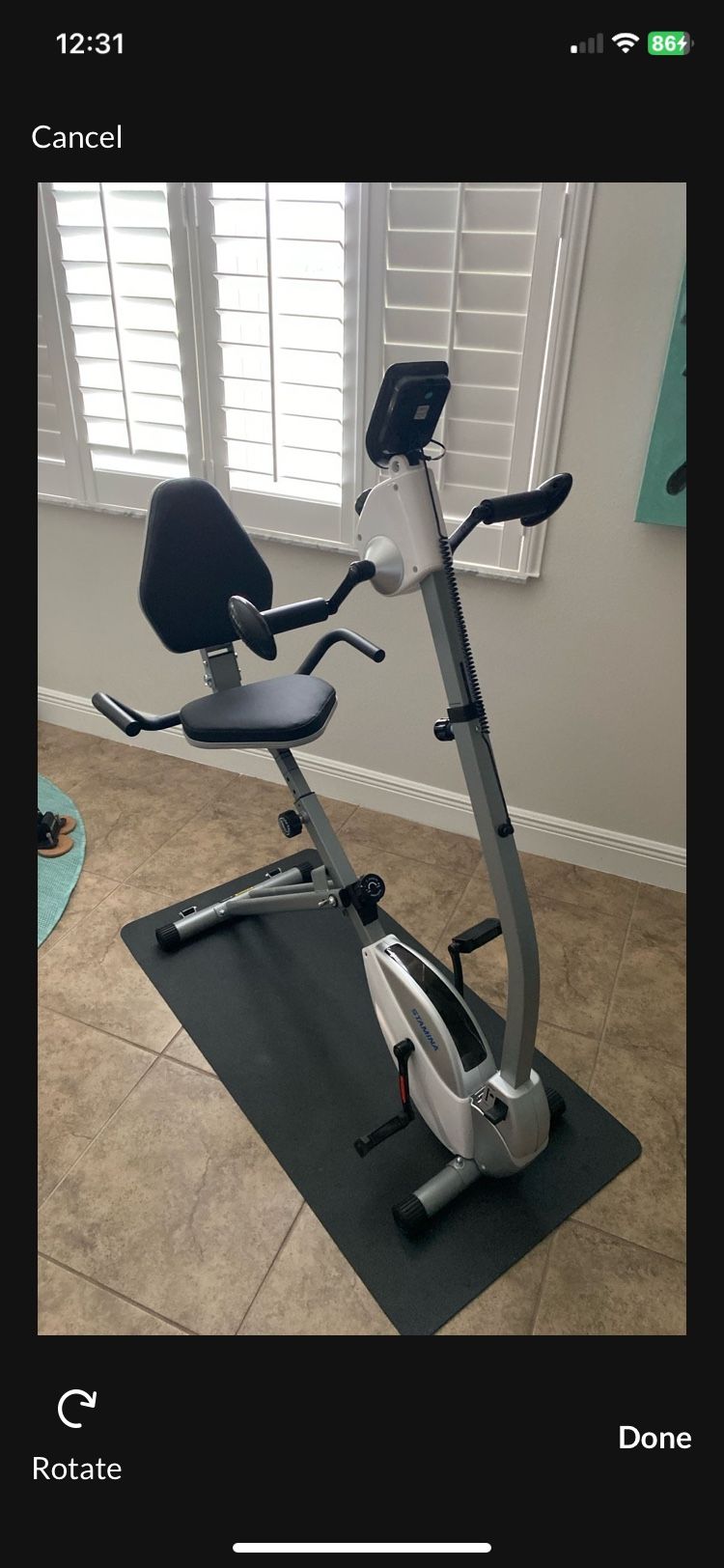 Recumbent Exercise Bike