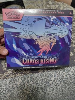 Pokémon Chaos Rising ETB $85