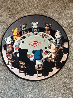 Brick Bear Rug New