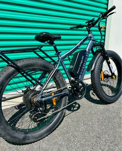 750/1000Watt/20ah Battery Electric Fat Tire MTB Mountain E-Bike, 28mph Top Speed, Twist Throttle or Pedal Assist