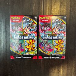 Chaos Rising Booster Bundle Pokemon
