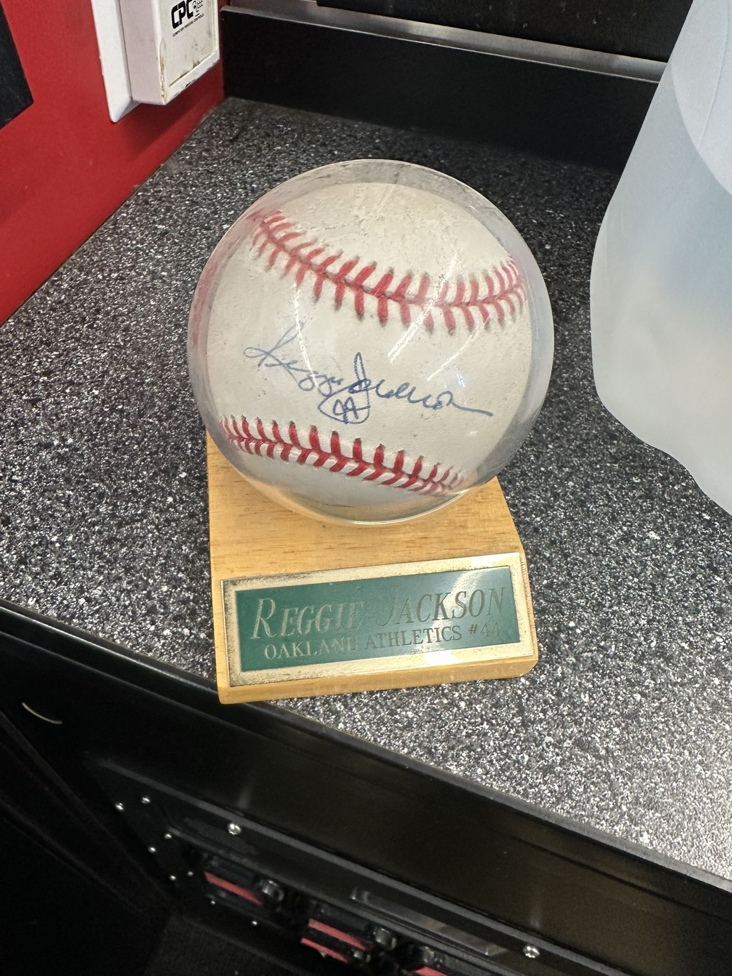 Reggie Jackson Signed Ball