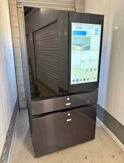 Bespoke Refrigerator Samsung Family Hub Counter Depth In Bl...