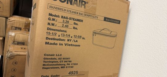 Conair Handheld Steamer Bag Hospitality
