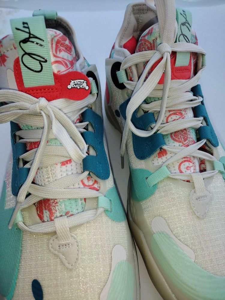 New Adidas Harden Vol. 5 Futurenatural Orbit Grey Men's Shoes Size 9