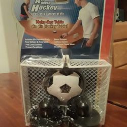 NEW air hover hockey table top toy set $2 FIRM