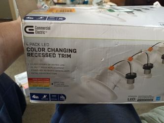 Retrofit 4inch LED Downlights (Color Cct) Housing Optional