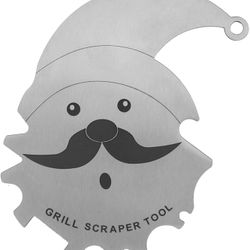 Grill Brush and Scraper Bristle Free,Mens Stocking Stuffers,BBQ Accessories Grill Brush for Outdoor Grill,Kitchen Gadgets Cleaner,Funny Christmas Birt