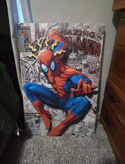 Spiderman decoration 24 long and 34.5 height
